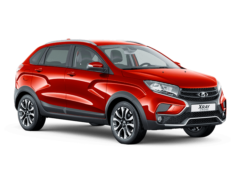 Купить Lada Xray Cross в Тюмени - Красный "Красный сплав" (136) - металлик